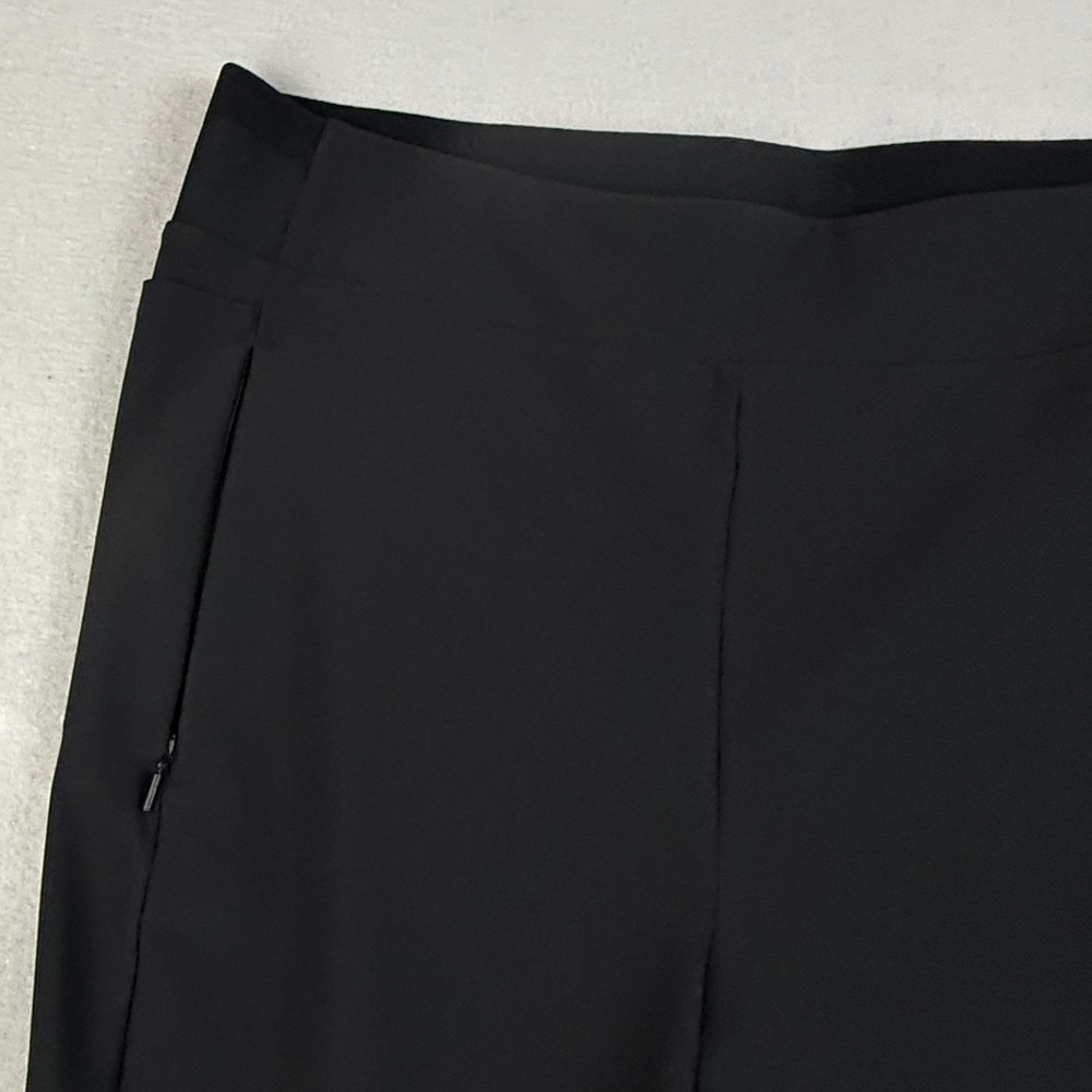 Athleta Headliner High Rise Tight Black Zipper Pockets Ankle Zip Women's 12 - Picture 4 of 11